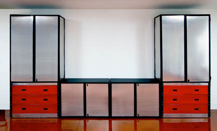 16' Wide Fixed Garage Cabinet System